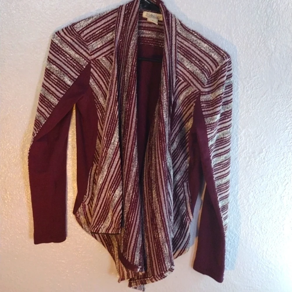 COPY - Lucky Brand Multi Media Cardigan/Zip Top